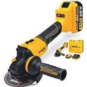 Resim Sgs 5510 Akülü Avuç Taşlama Makinası Kömürsüz Motor 20 Volt 