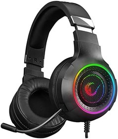 Resim Rampage RM-K56 SPECTER Siyah USB 7.1 Rainbow Ledli Gaming Mikrofonlu Oyuncu Kulaklığı 
