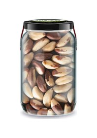 Resim Brezilya Cevizi İçi Bi Kavanoz 660 Cc. Cam Kavanozda Saf Katkısız Brazil Nuts Brezilya Bademi Diğer 