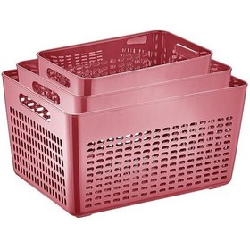 Resim Selka Home 2-4-7 Lt Lavin Süzgeç Bordo 