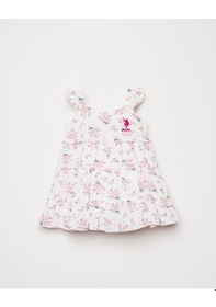Resim U.S. Polo Assn. U.s. Polo Assn Kız Bebek Elbise Pembe-2278 Pembe 