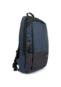 Resim Su Geçirmez Astarlı Sırt Çantasıyla Laptopunuzu Koruyun: 15.6 İnç Laptop Bölmeli, Usb Kablolu Lacivert-1206 Lacivert 