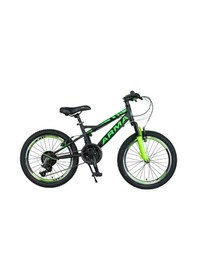 Resim Tunca Arma 20 Jant Shimano Vitesli Ön Amortisörlü Çocuk Bisikleti Yeşil 