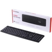 Resim Torima Tk-01 Kablolu Standart Q Klavye Siyah 