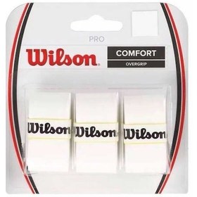Resim Wilson Pro Comfort Beyaz Overgrip Tenis Raketi Gribi Wrz4014 Whit Beyaz 