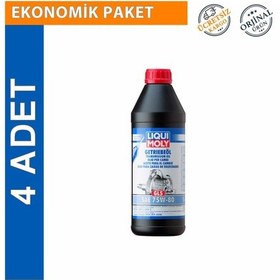 Resim Liqui Moly Gl5 75W-80 Sentetik Manuel Şanzıman Yağı 4 x 1 L 