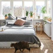 Resim COMFORT GRİ YATAK ÖRTÜSÜ 