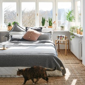 Resim COMFORT GRİ YATAK ÖRTÜSÜ 