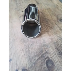 Resim Egzozcum 60 Mm. Nikelaj Önü Kesik Egzoz Ucu Eksoz 
