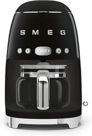 Resim Smeg DCF02BLEU Filtre Kahve Makinesi, Siyah 