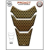 Resim Motosiklet 3d Kabartmalı Üniversal Tankpad 391 