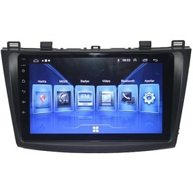 Resim Mazda 3 2004-2009 9 inç 8-64 GB PRO Android Carplay Multimedya 