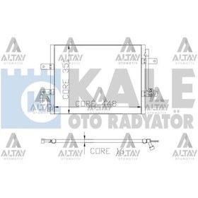 Resim Esse Otomotiv Albea 03-07 1.3 Palio 03-07 1.3 Klima Radyatör - KLE-010ABC040 - 51722816 