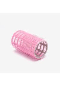 Resim Croc 1202 Pembe Cırtlı Bigudi 6lı Çap 3,3cm +12li Alüminyum Saç Pensi Pembe 