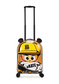 Resim Necati Çanta Çocuk Valizi - Krem Krem 