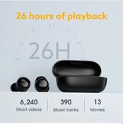 Resim Treasures Qcy T17 Kablosuz Kulaklık Bluetooth 5.3 Dokunmatik Kontrol Hifi Ses Kulaklık Black Ultra-kullanılabilirlik 