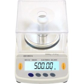 Resim DJ602A Kefeli Hassas Terazi 3000 G Kapasiteli, 0.01 G Hassasiyetle Profesyonel Ölçüm 