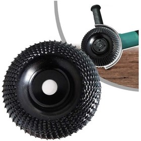 Resim Depomega Ahşap Ağaç Törpü Eğe Disk Şekillendirme 115 Mm Avuç Taşlama Uyumlu 