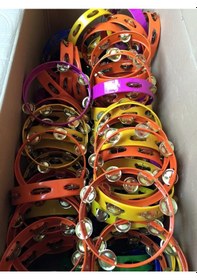 Resim Metal Renkli Zilli Tef 