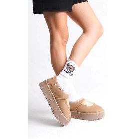 Resim Carren Vizon Süet Bot Çok Renkli 