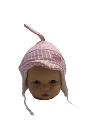 Resim Capps Şapka Pembe Ekose-8171 Pembe 