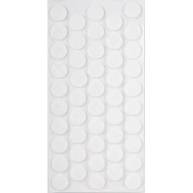 Resim Pacific Yapışkanlı Yuvarlak Keçe, 20 Mm, Beyaz 