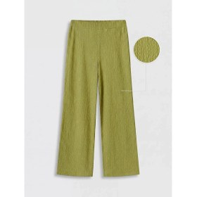Resim LC Waikiki Lcw Kids Yeşil Geniş Paça Kız Çocuk Pantolon 