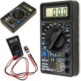Resim Genel Markalar Dijital Avometre Multimetre Ölçü Aleti Akım Voltaj Direnç Ölçerr (qb) 