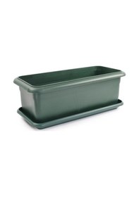 Resim Omnipazar So-v692 Tabaklı Villa Bahçe Saksı Takımı 62 Litre No 2 Yeşil 