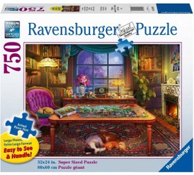Resim Ravensburger 750 Parça Puzzle Puzzle Odası 164448 