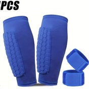 Resim 4 Parça Outdoor Spor Aksesuar Seti, 2 Adet Petek Ped + 2 Adet Ayarlanabilir Kayış, Siyah/Kırmızı/Mavi/Beyaz – Spor Tutkunları İçin Mükemmel Hediye 