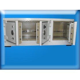 Resim ÇELİK KASA DÜNYASI B200m2a4b Banko Tipi 2 Mekanik Şifreli 4 Özel Anahtarlı 3 Kapaklı 