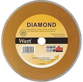 Resim AyrStore W 2710/115 Seramik/fayans Elmas Testere, Turuncu/gri, 115MM, Sarı 