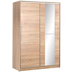 Resim Adore Mobilya Aynalı Sürgülü Sonoma Gardırop 