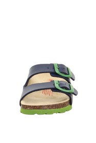 Resim Superfit Lacivert - Yeşil Erkek Çocuk Terlik 1-800111-8210-2 
