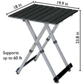 Resim Gcı Kompakt Kamp Masası Siyah 