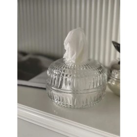 Resim Dekorasyon Garajı Kristal Kesme Cam Peçetelik ( Çek-Al ) 