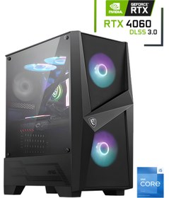 Resim MSI İNTEL CORE İ5 12400F / 16GB DDR4 / 500GB 3300-3100 MB /s M2 SSD / RTX4060 GAMING MASAÜSTÜ PC 