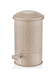 Resim The Mia Prizma Çöp Kovası Banyo Karamel 5 Ltpzm0050 Çok Renkli 