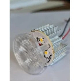 Resim Daders Home 10'lu Paket Dekoratif Yuvarlak Tente Içi(Kasasız) LED Armatür 24V Beyaz Işık 6500K 