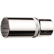 Resim CETA FORM 1/2'' 12 Köşe Yıldız Derin Lokma Anahtar 8 Mm 