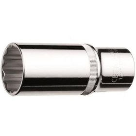 Resim CETA FORM 1/2'' 12 Köşe Yıldız Derin Lokma Anahtar 8 Mm 