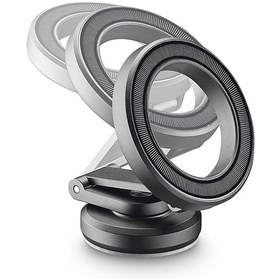 Resim Cellularlıne Magsafe Compakt Katlanabilir Araç İçi Telefon Tutacağı Siyah 