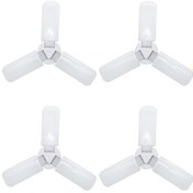 Resim Mini 3 Uzun Yaprak Led Ampul, 30w 3000lm, E27/e26, Garaj, Atölye, İç Ve Dış Mekanlar İçin 4'lü Paket 