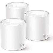Resim Tp-Link Deco X10 AX1500 3-Pack Çift Bantlı Tüm Ev Mesh Wi-Fi 6 1300 Mbps Modem Router 