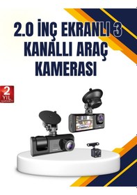Resim Araç İçi Kamera Seti 170 Geniş Açı, Hareket Algılama Ve Park Koruma 