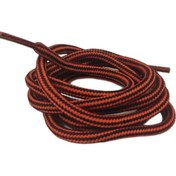 Resim srtfootcare Çift Renk Yuvarlak Fitilli Bot Bağcığı 5mm X 120cm 1 Çift Koyu Taba 