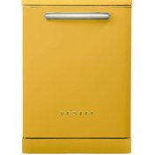 Resim Vestel BM 5011 Retro Sarı Bulaşık Makinesi 