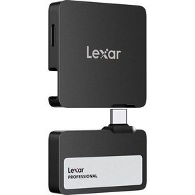 Resim Lexar 2TB Professional Go USB 3.2 Gen 2 Portable SSD + Hub 
