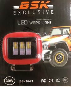 Resim 10V-48V Led Lamba Off-Road 30W Kare N11.6101 
